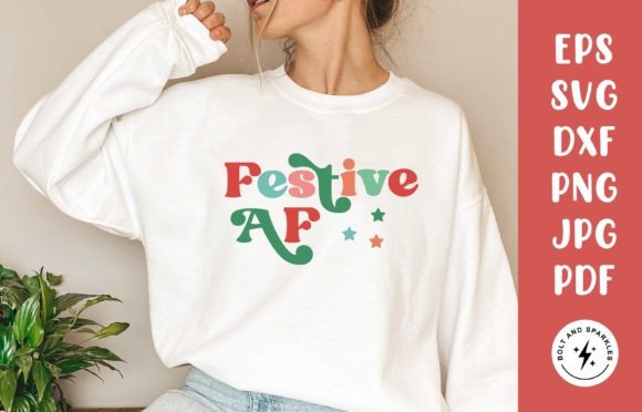 Festive AF, SVG Embroidery Review