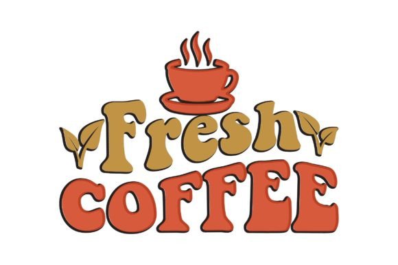 Fresh Coffee, Retro T-Shirt Design Review