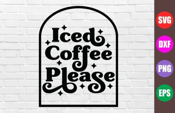 Iced Coffee Please SVG Review for Embroidery Pros
