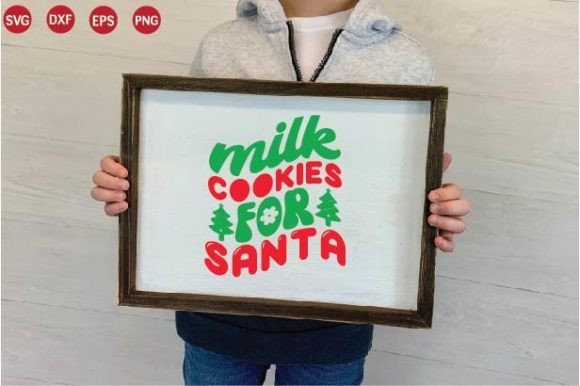 Milk Cookies for Santa Retro Review