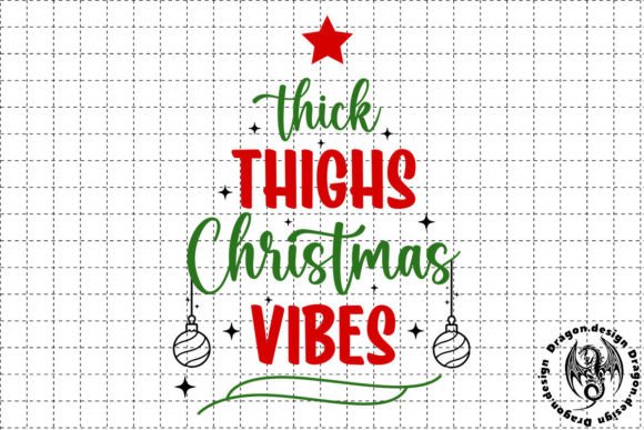 Thick Thighs Christmas Vibes SVG: A Designer’s Review